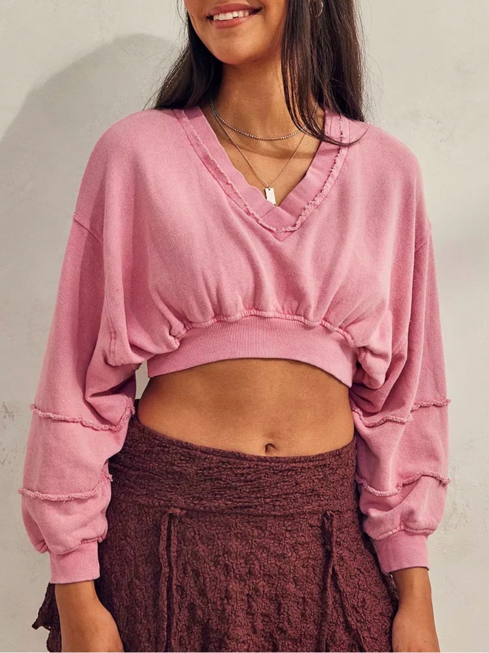 Out From Under Cropped Sweatshirt